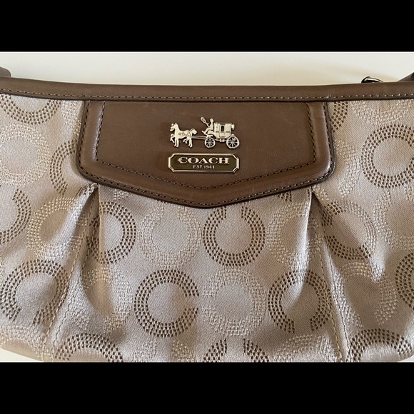 Coach tan wristlet - Picture 2 of 3